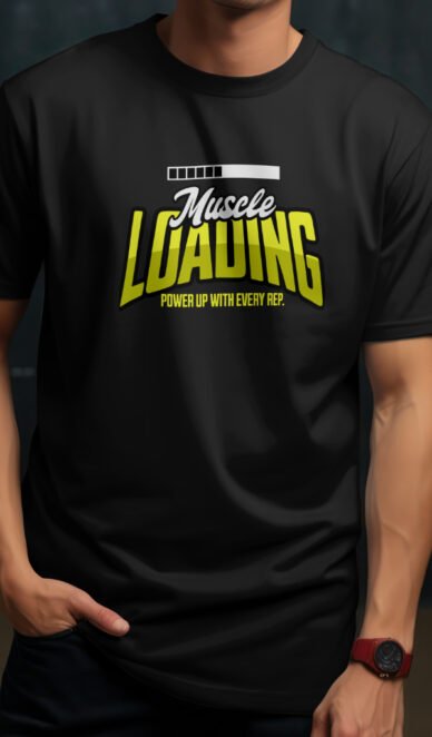 Muscle Loading | Premium Tshirt by TrendyApes